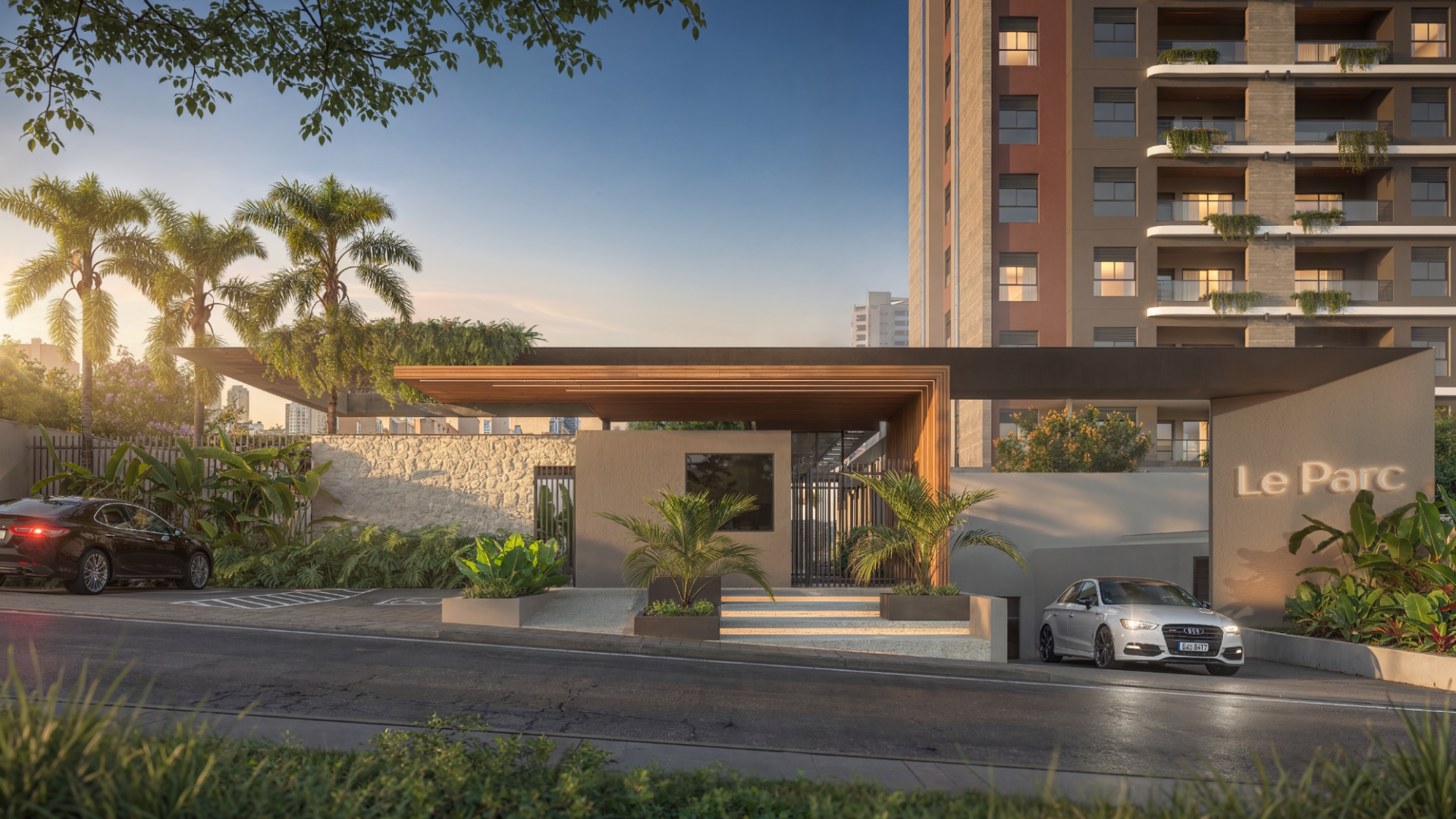 Le Parc — perspectiva do empreendimento